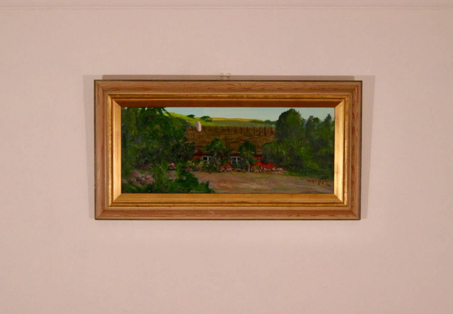 "Toit de chaume" par Johan Hilding Hägleby
