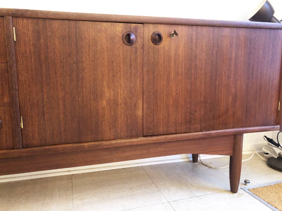 Large teak sideboard, 1970