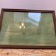 Carved wood photo frame