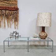 Midcentury chrome sidetables Converta serie Herman Miller