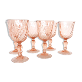 6 glasses of Rosaline water