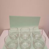 Set of 6 rounded cognac glasses (camus cognac)