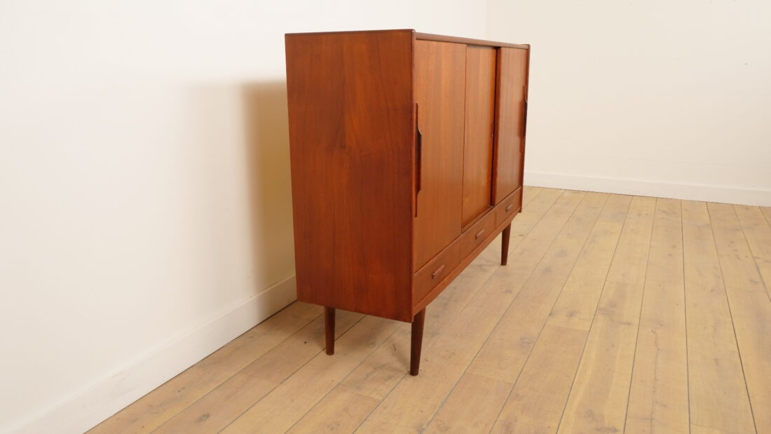 Buffet vintage | Armoire murale | Teck | 154 cm