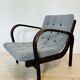 Fauteuil de salon vintage par Kropacek&Kozelka pour Interior Prague, années 1960