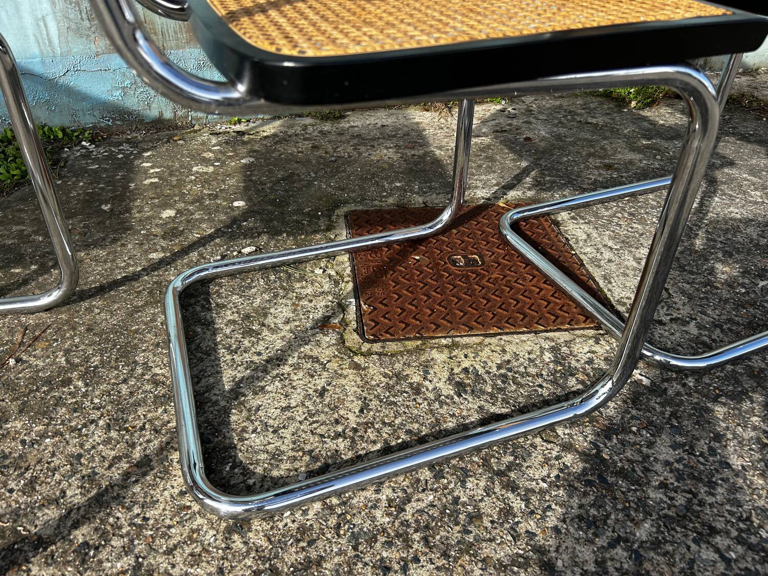 Set of 4 Cesca chairs by Marcel Breuer