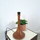 Teak houten lampenvoet vintage