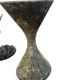 Paire de pot Diabolo par Willy Guhl hauteur 64 cm