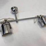 Lampe murale ou plafonnier chromée orientable, design Stanislav Indra, années 1970