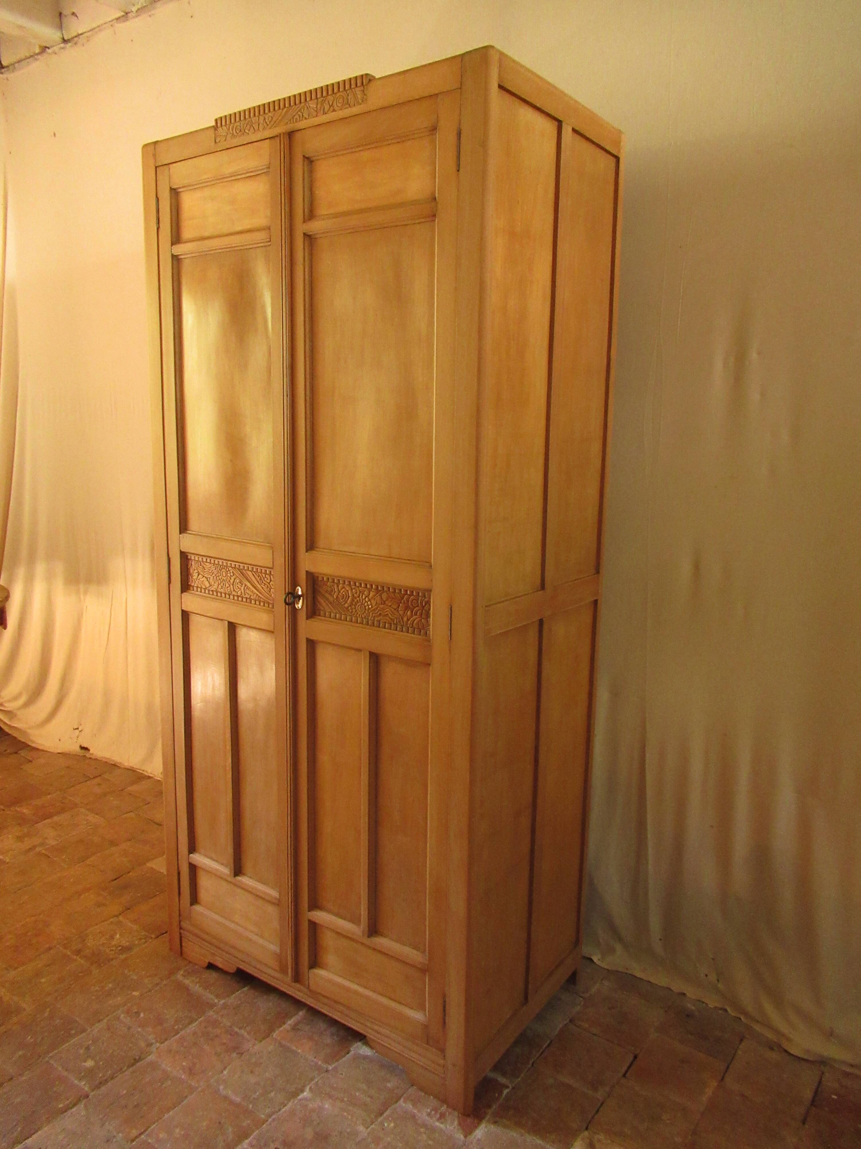 Parisian Art Deco wardrobe.