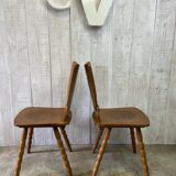 Pair of winstub (bistro) chairs