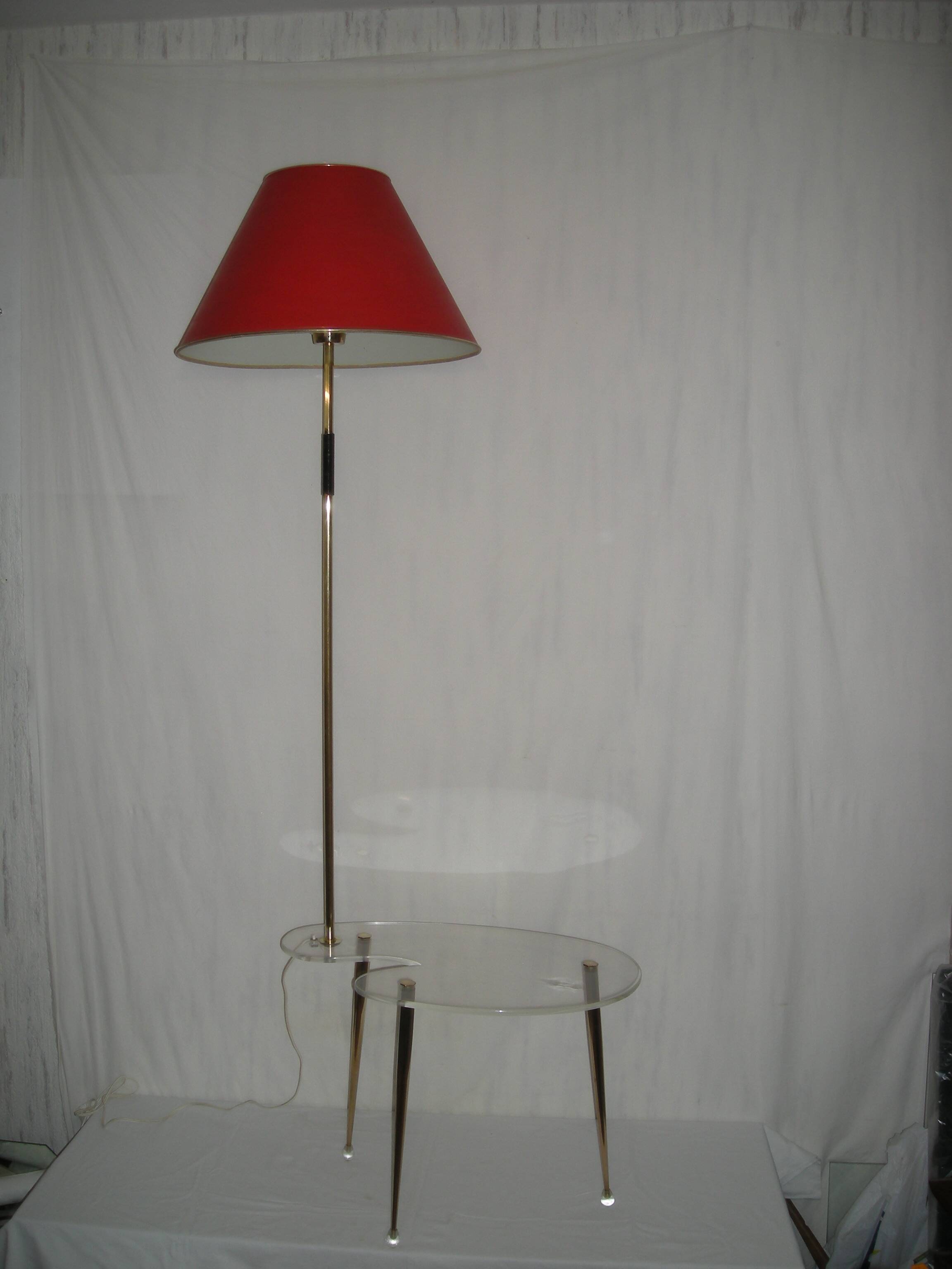 Palette tripod floor lamp from the 1950s