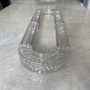 Baccarat runner or centerpiece.