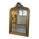 Old mirror Louis Philippe. Beveled mercury ice