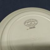 Desserts plates Lunéville Gaïté Porcelain Old Lot of 6 brocanteespritdantan