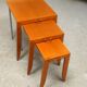 series of 3 nesting tables by Emmanuel Dietrich for Artelano, 1980