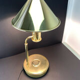 Brass lamp høvik lys jonas hidle denmark 1970 vintage scandinavian design
