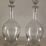Service verres cristal gravé