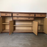 Rattan sideboard