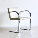A set of eight BRNO chairs by Mies Van Der Rohe, 1980s.