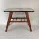Formica coffee table and compass legs 1960