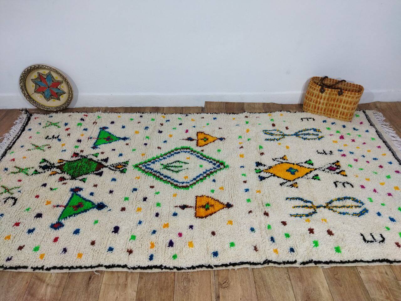Handmade Moroccan Berber Rug 280 X 140 CM
