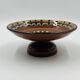Ceramic footed bowl from Troyan, Bulgaria.