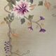 Important Set of Three Indochinese Silk Embroidered Tapestries