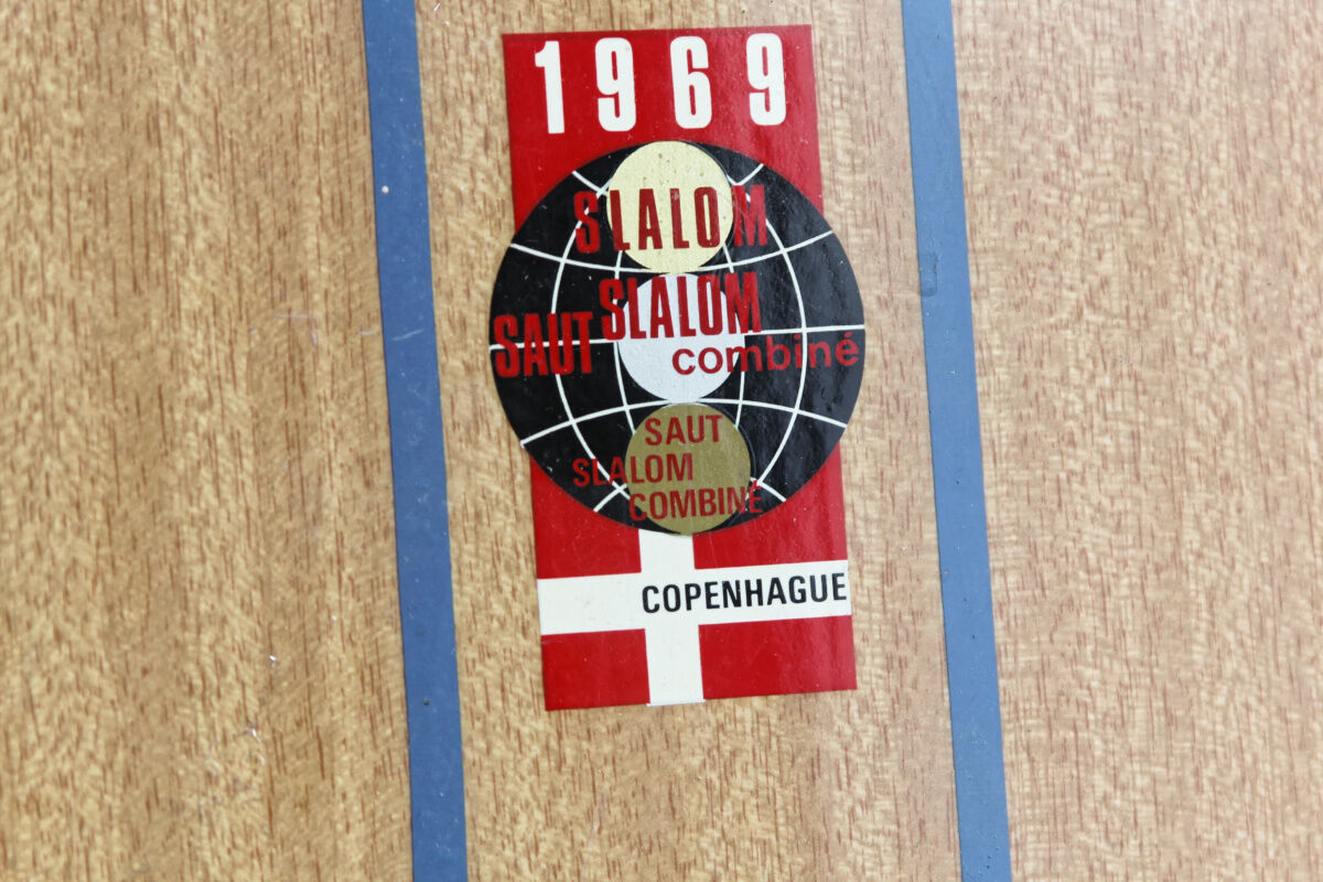 Paire de skis nautiques reflex, 1969