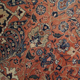 Tapis persan antique fait main de Tabriz- 141x198cm