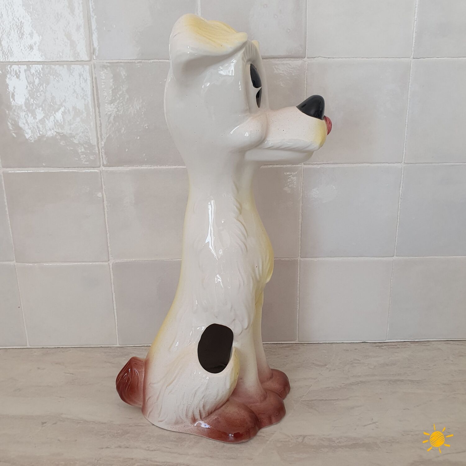 Ceramic dog
