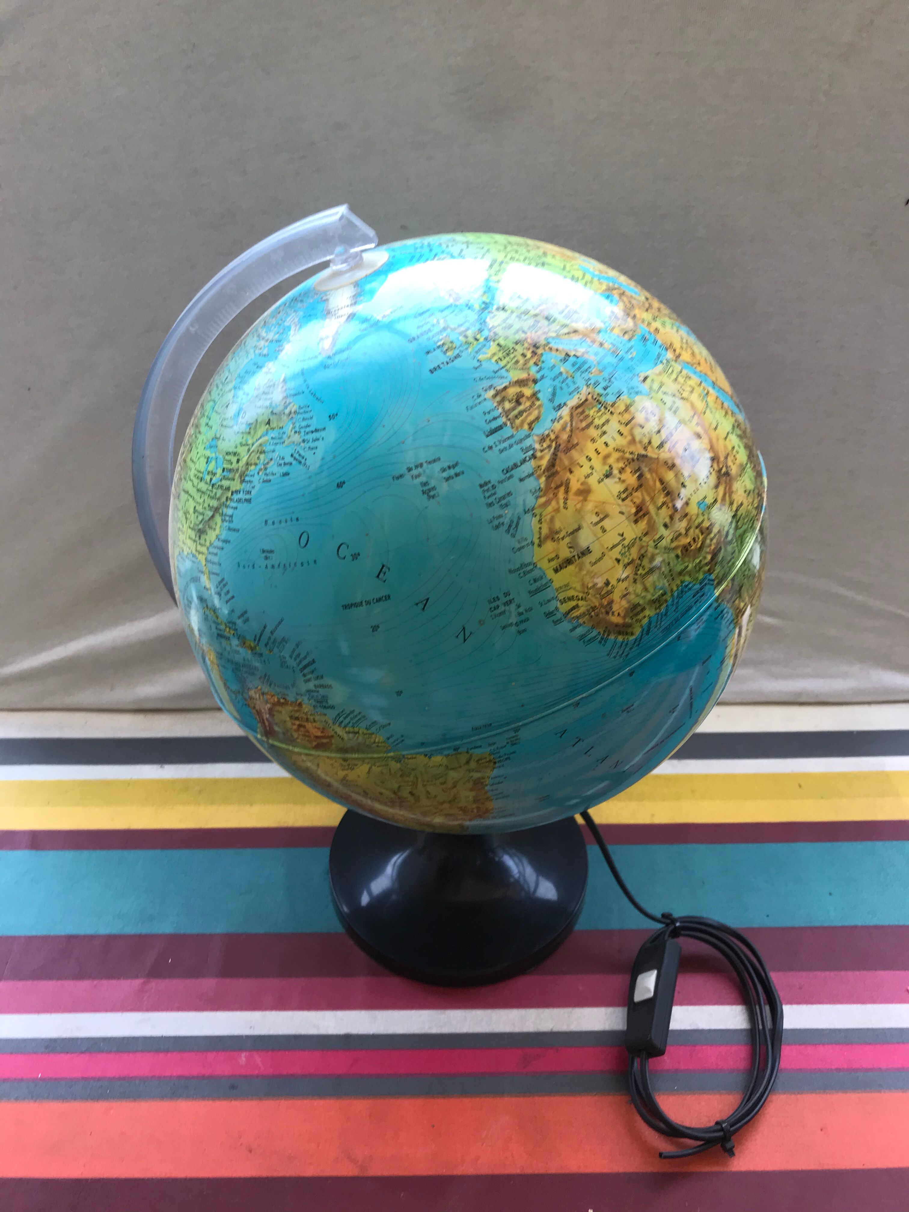 Former earth globe