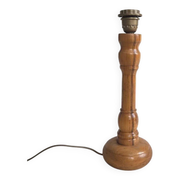 Lampe en bois