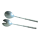 Silver-plated salad servers, Italy 1980