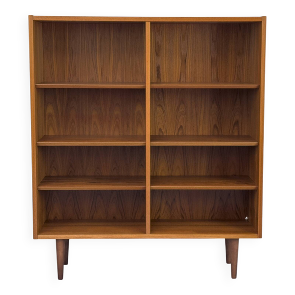 Danish teak library by Carlo Jensen for Hundevad & Co., 1960s