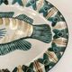Plat Robert Picault Vallauris décor au poisson