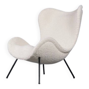 Fauteuil Madame en bouclé - fritz
