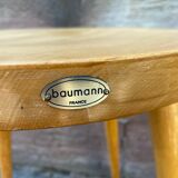 Vintage baumann scandinavian stool