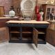 Cherry wood buffet from the late 19th century.