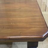 English mahogany table from the 1930s with an extension