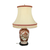 Porcelain vase mounted in lamp