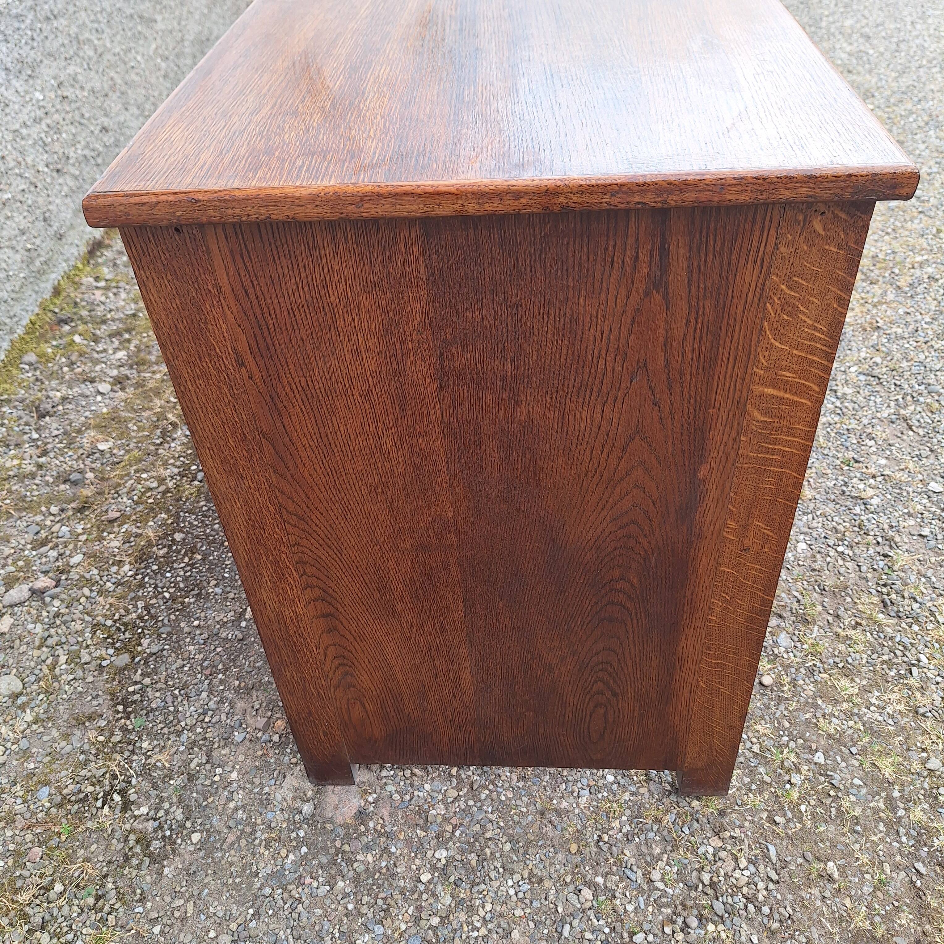 Bureau en chêne  année 50