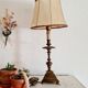 Antique brass lamp