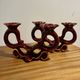 Pair of ceramic boudoirs S.R Bonome
