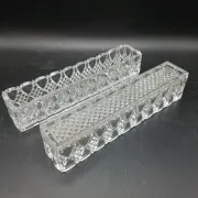 Val St Lambert - Crystal table runner - Valembert - 1935