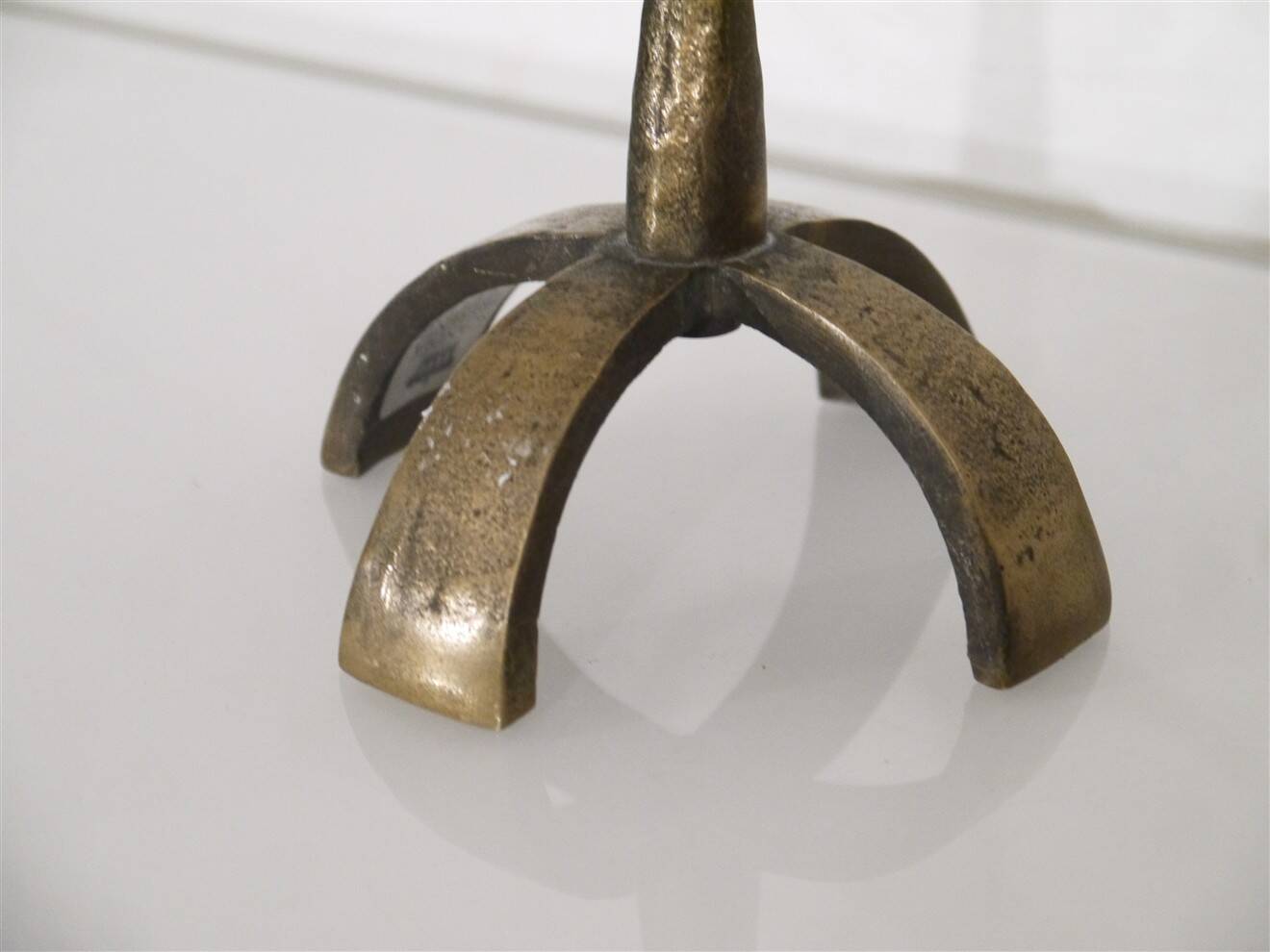 Swedish brass chandelier 1960