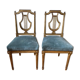 Pair of Louis XVI style chairs