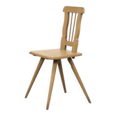 Chaise primitive de montagne antique du 19ème siècle