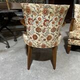 3 Art Deco armchairs, 1940