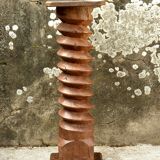 Oak church side table 83 cm