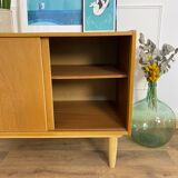Vintage oak sideboard by Poul Hundevad